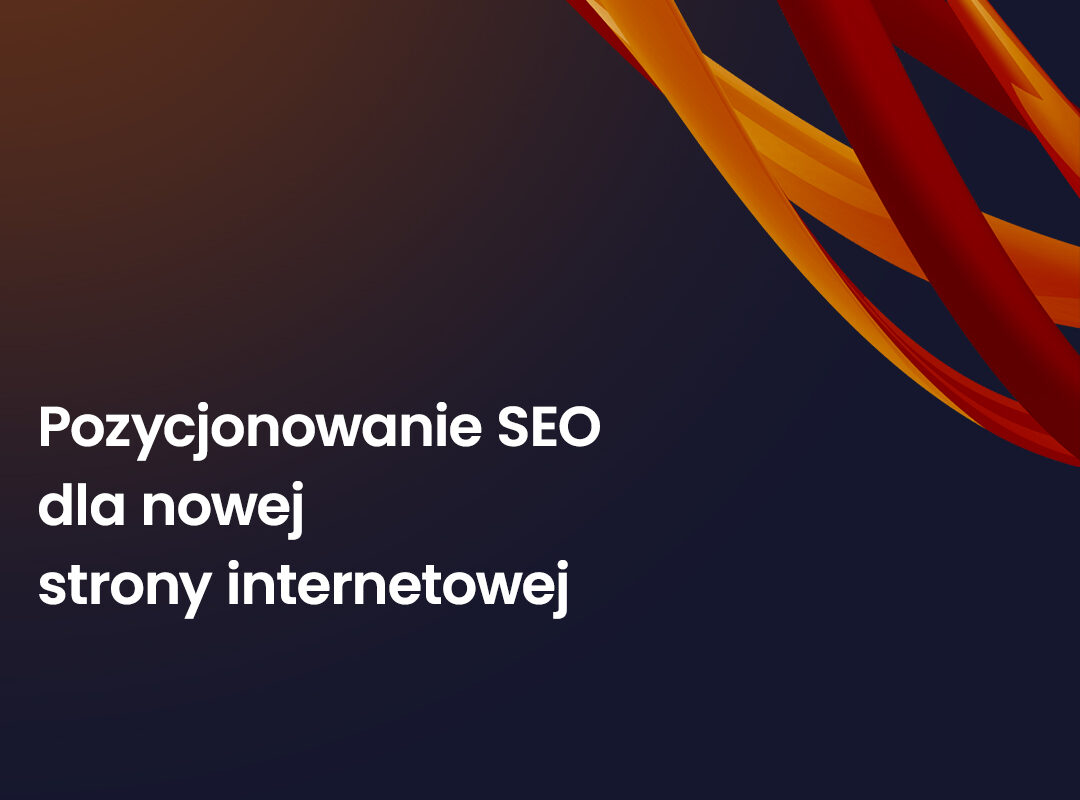 Pozycjonowanie SEO dla nowej strony internetowej