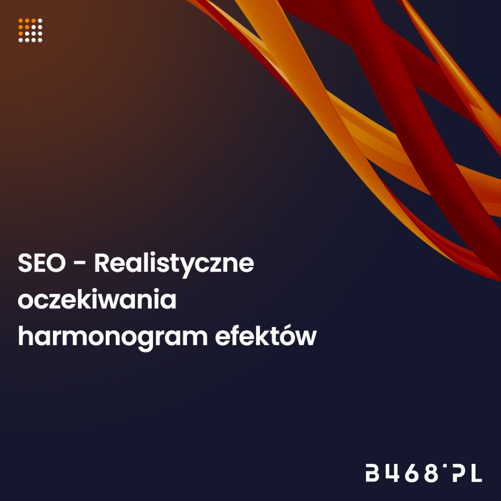 SEO harmonogram efektów